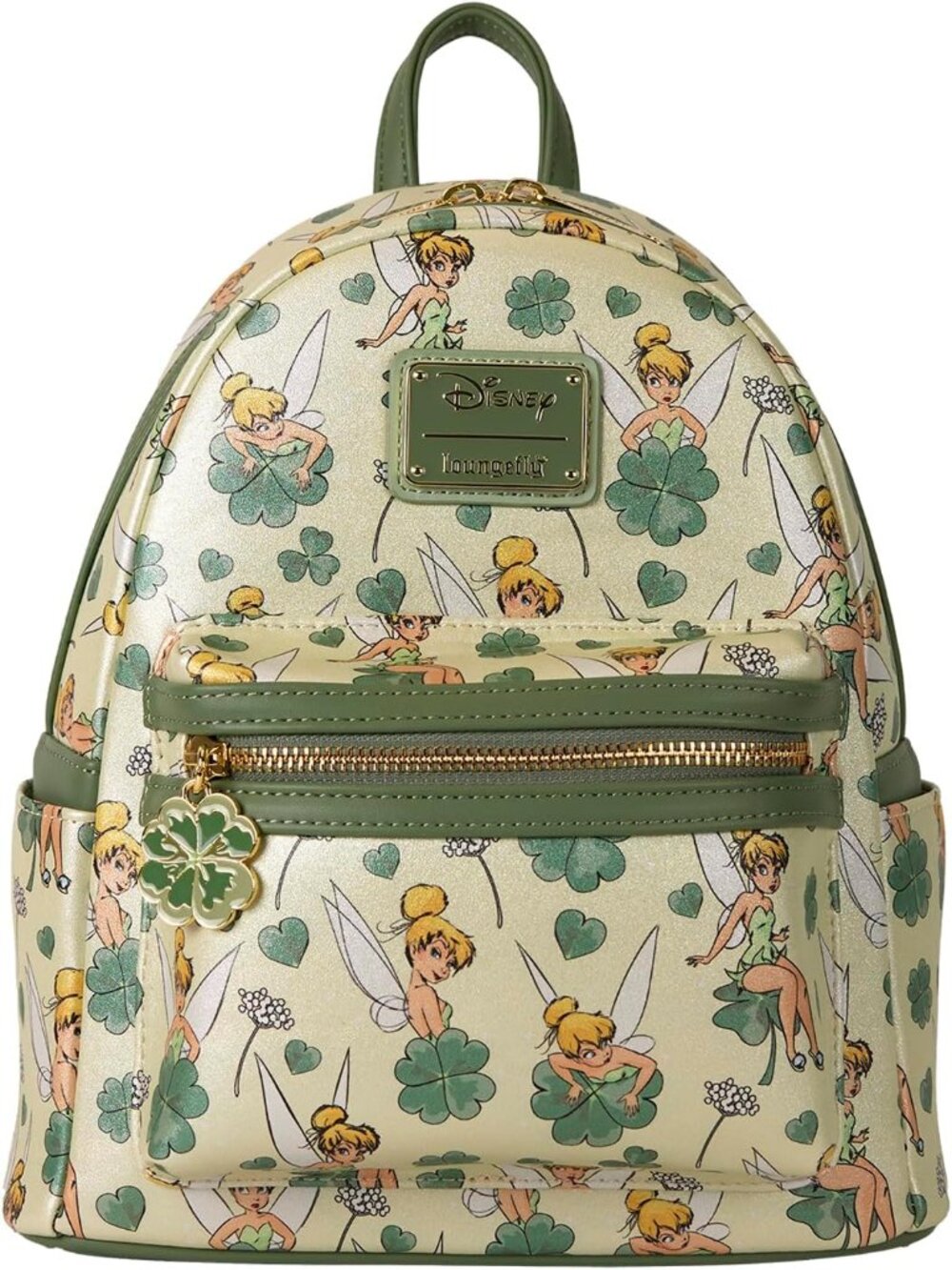 Loungefly Disney Tinker Bell 4-Leaf Clover Mini Backpack